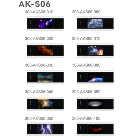 Набор слайдов 10шт для AK-R21 Godox AK-S06